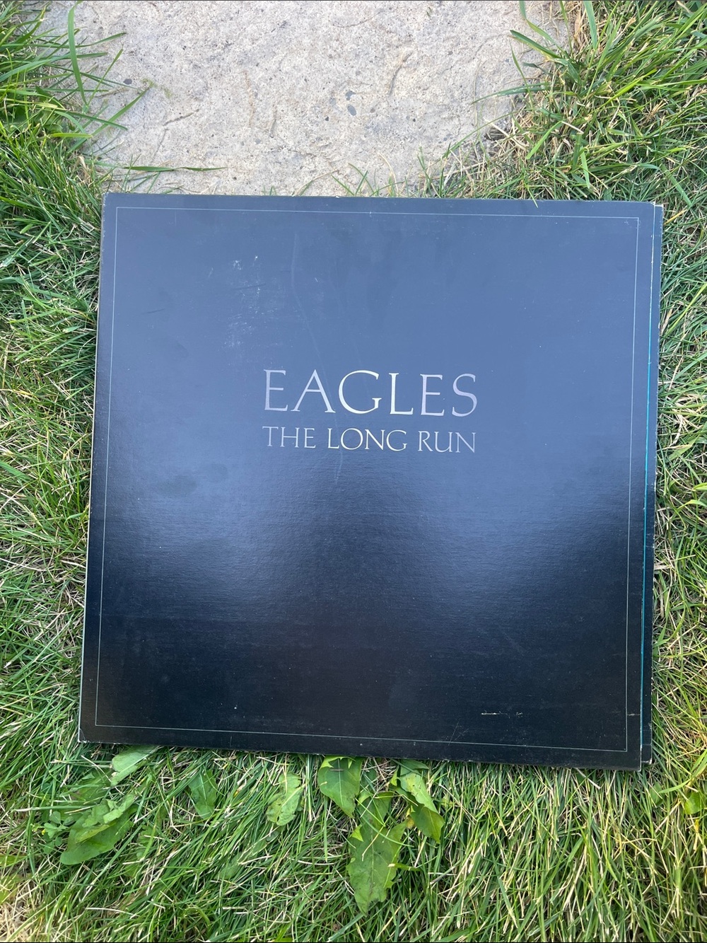 Eagles The Long Run Vinyl LP - Black Cover with Center Label